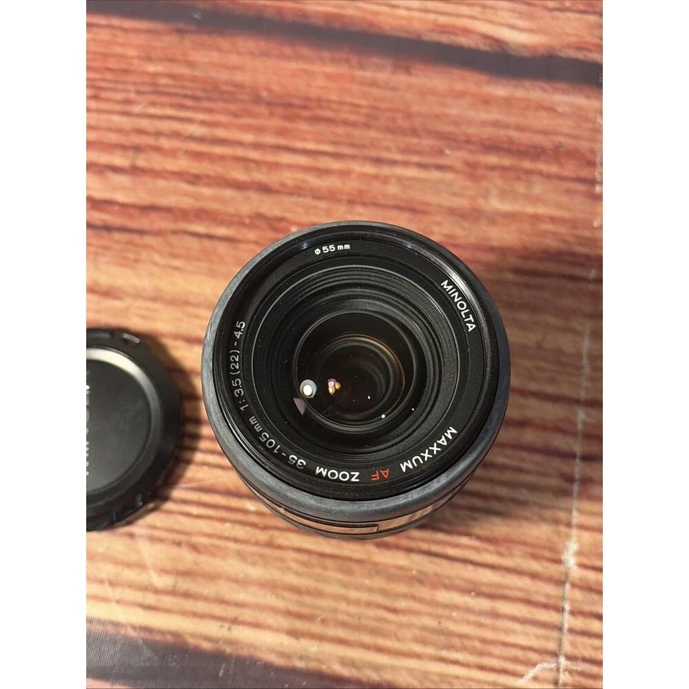 Minolta AF 35-105mm f/3.5-4.5 Zoom SLR Lens For Minolta Sony A W/ Caps